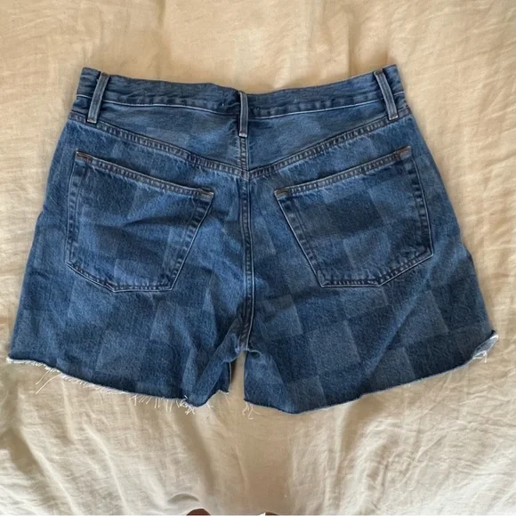 Frame Indigo Check Shorts - Picture 3 of 3